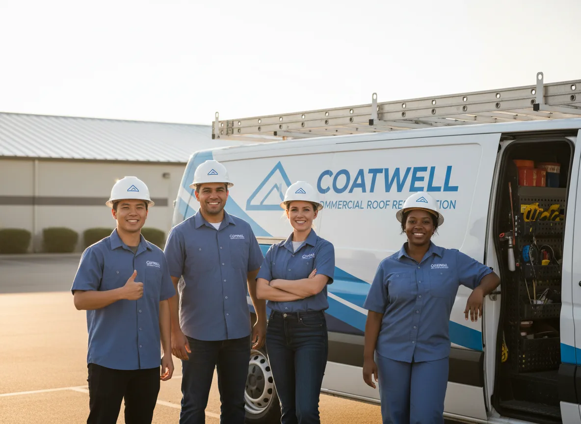 Commercial roof coating company in Alexander, AR